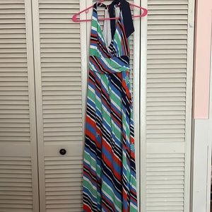 Lilly Pulitzer Tie Back Maxi Dress
